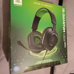 JBL QUANTUM 100X Console WIRED Headset 