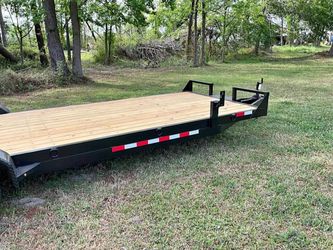 7' x 24' Flat bed Trailer