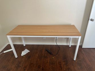 Moving Sale: Desks, bookshelf, Kallax, Bar stools, and electronic trash can