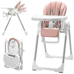 Baby High Chair ( Pink )