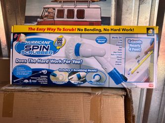 Spin scrubber