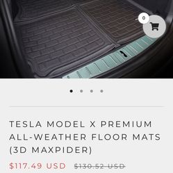 Tesla Model X Cargo Liner