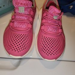 Girls Lite Ride Croc Water Sneakers Swim Shoes