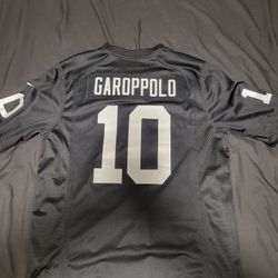 $60  Large Mens Raiders Jersey Jimmy Garoppolo 