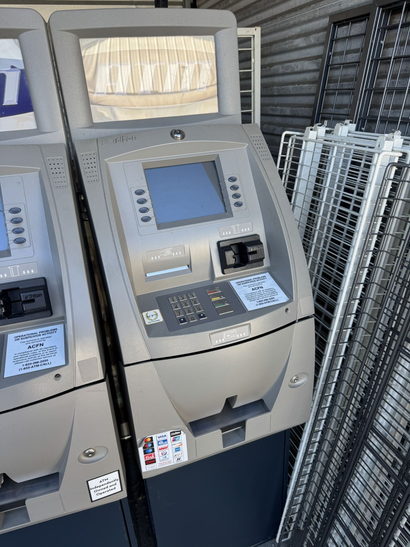 Triton RL-2314 ATM Machine Fully Functional.