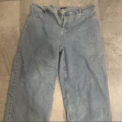 Women Light Blue Mom Jeans 