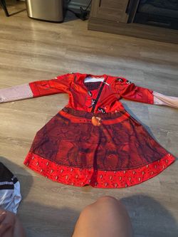 Red costume kids large
