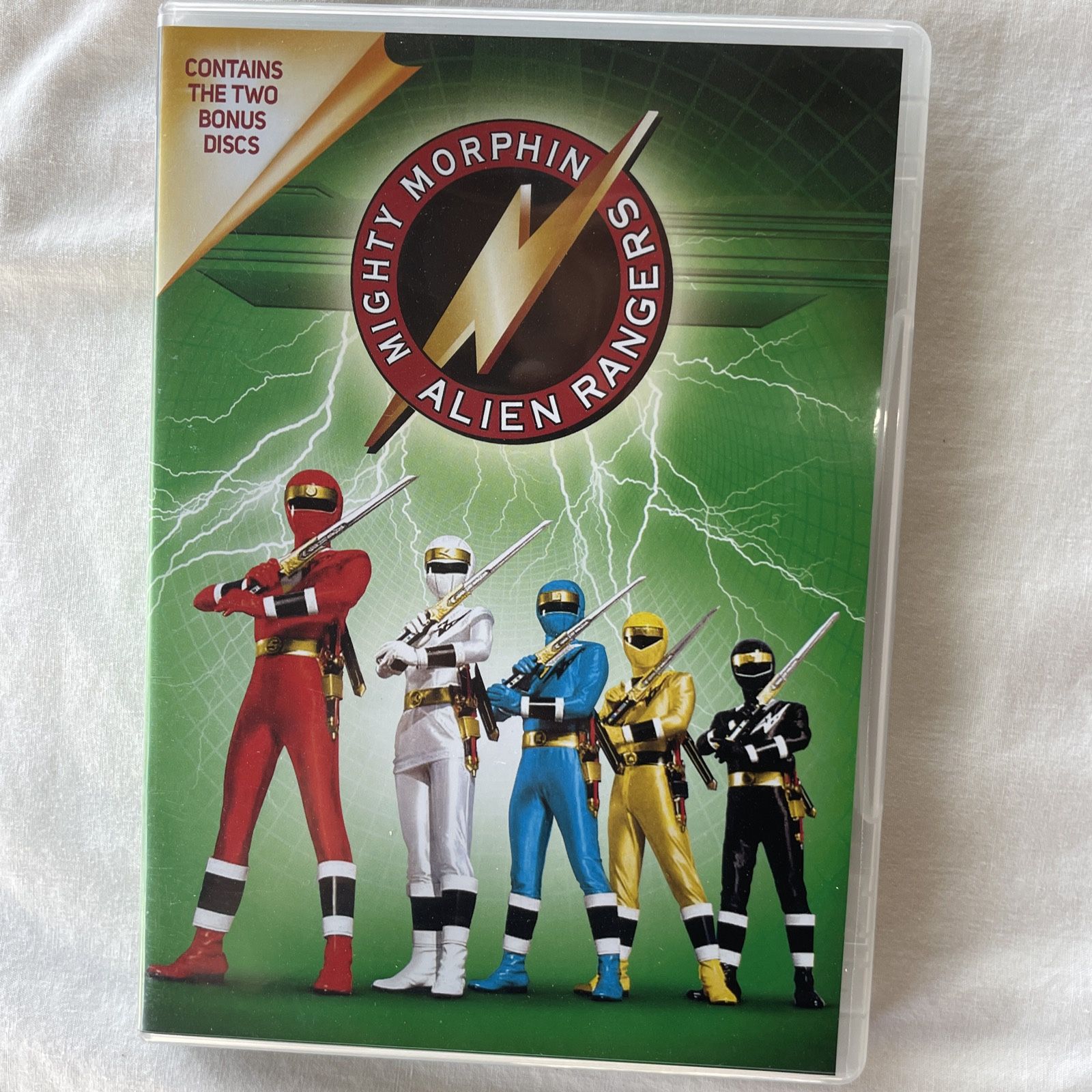 Mighty Morphin Alien Rangers DVD 10 Episodes of Power Ranger Miniseries