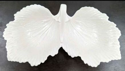 Lenox Double Leaf Nut Dish