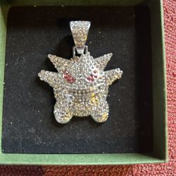 Silver Gengar Pendent 