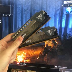 viper 2x4gb ddr4 ram