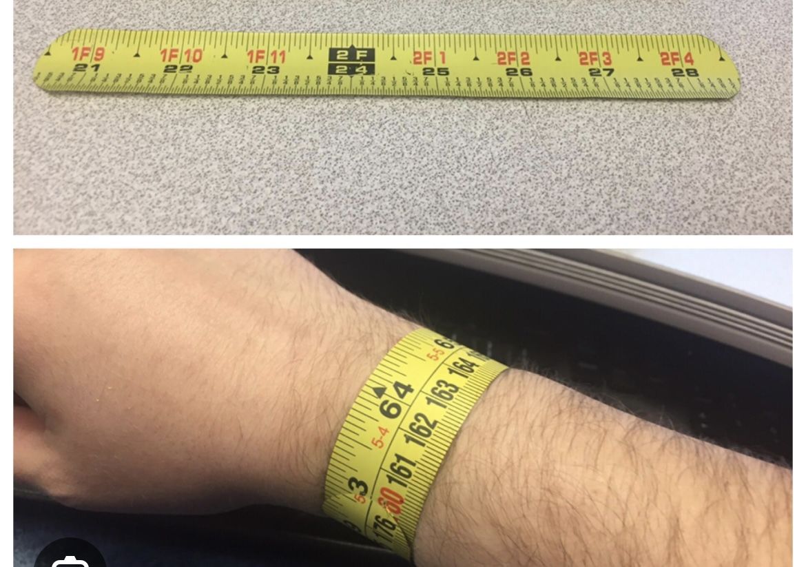 Slap Band Tape Measure