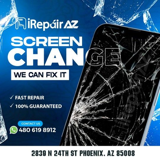 iPhone Front Screen Cracked? Message For Info