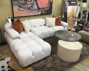 4pcs. Contemporary Modular Sectional