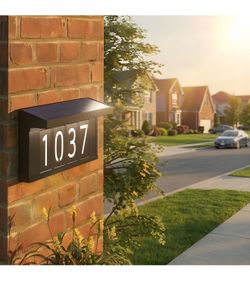Artika Artika Bowen Solar LED Address Wall Light