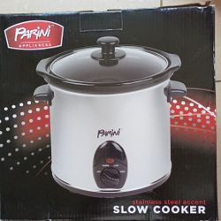 Parini 3.2qt Stainless Steel Accent Slow Cooker