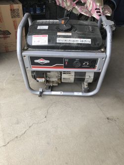 Bro ggs and Stratton generator