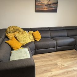 Gray Sectional 