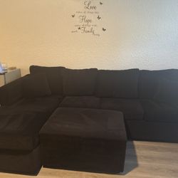 Sofa-couch with Ottoman