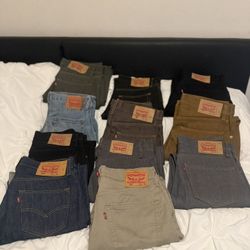 Levi 501’s and one 541’s Style 