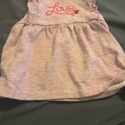 Rene Rofe 0-3 Month Love Bug Dress