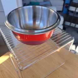 NIB Robert Irvine Red Prep Bowls - Set of 4