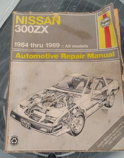 Nissan 300zx 84-89 Z31 Haynes Service Manual 