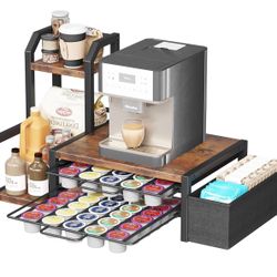 Coffee Pod Holder Drawer for K-Cup,2-Tier  X(79)