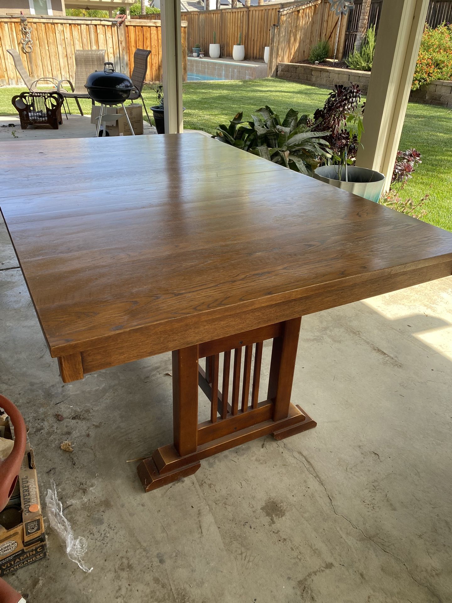 Dining Table Mission style