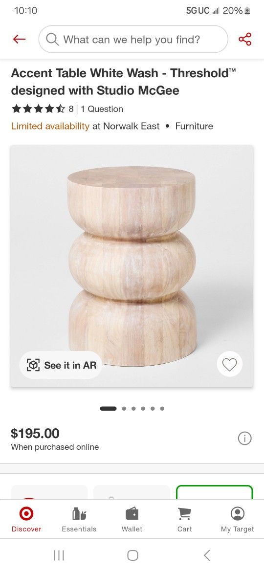 Accent Side Table
