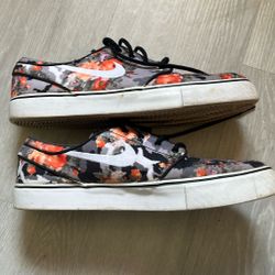 Nike Sb Janoski Orange Camo Size 9 