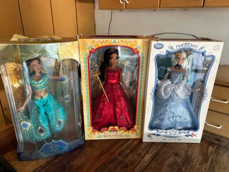 Disney collectible dolls - package deal all 3