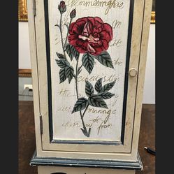 Beautiful Antique wall Cabinet, French farm-French retro.