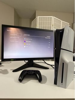 PlayStation 5 Slim Disc  Edition 1TB– Excellent Condition** Read Description **