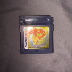 Japanese Pokemon Gold GBC