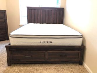BRAND NEW 4 PIECE BEDROOM SET WITH MATTRESS