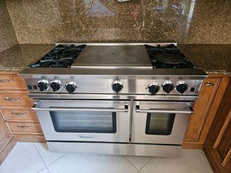 BlueStar Stainless Steel Dual-Oven Gas Range