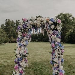 Wedding Ceremony Floral Arch 