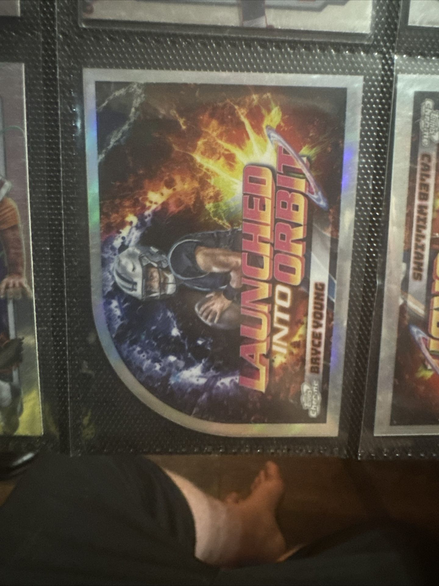 2025 Topps Chrome Cosmic Football Cards