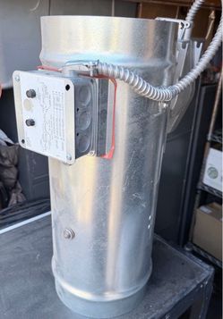 Honeywell  HVAC Duck valve with motor actuator