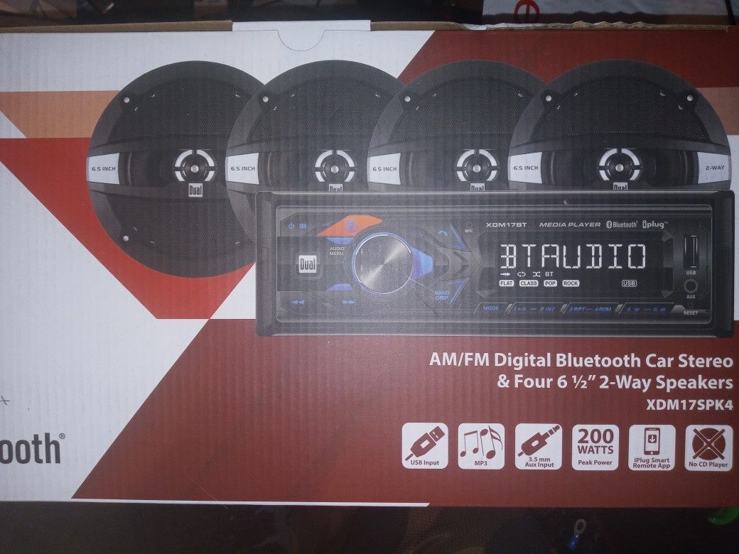 New Media Player & Speakers