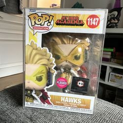 Funko Pop Hawks (Flocked) – My Hero Academia – Hot Topic Exclusive