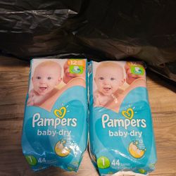 Pampers Diapers Size 1