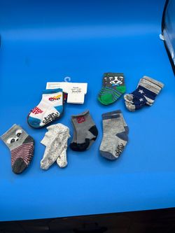 Baby boy socks 3-12 months