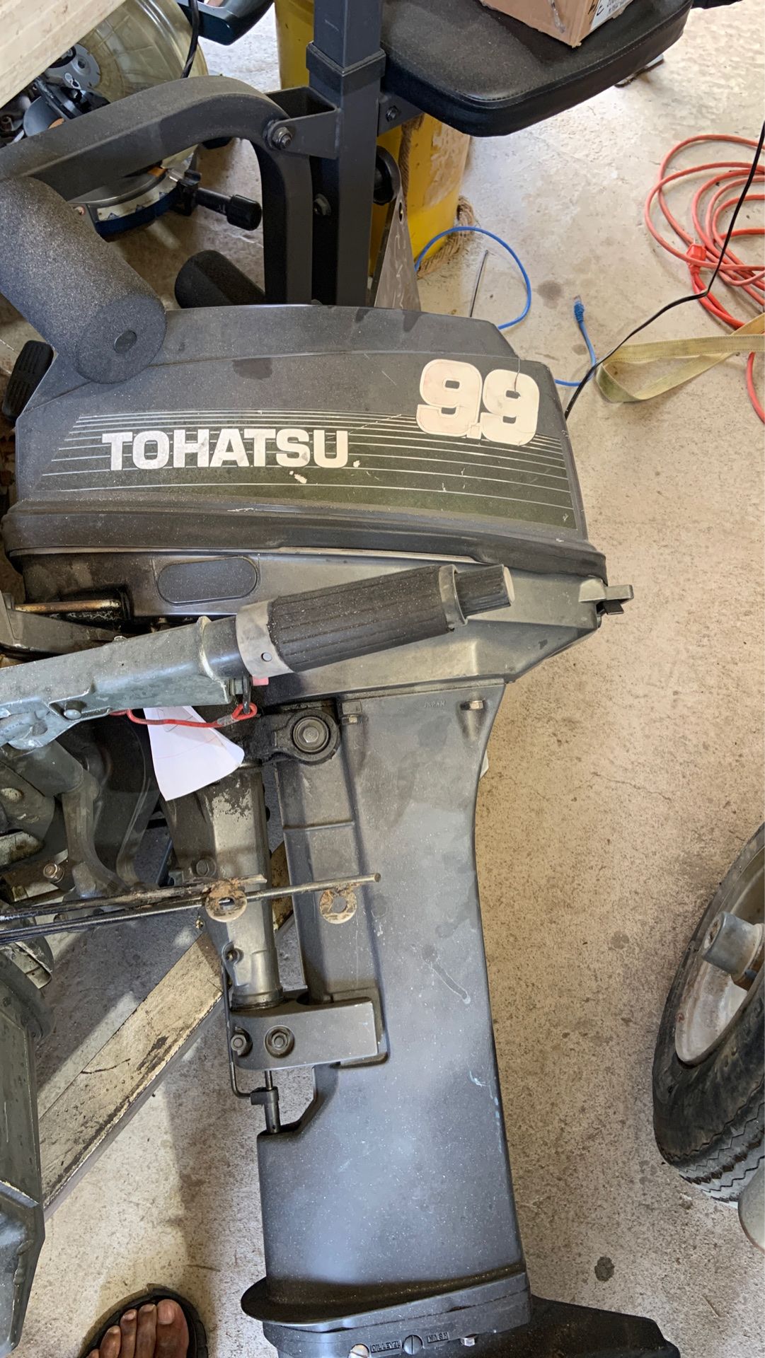 Tohatsu boat motor