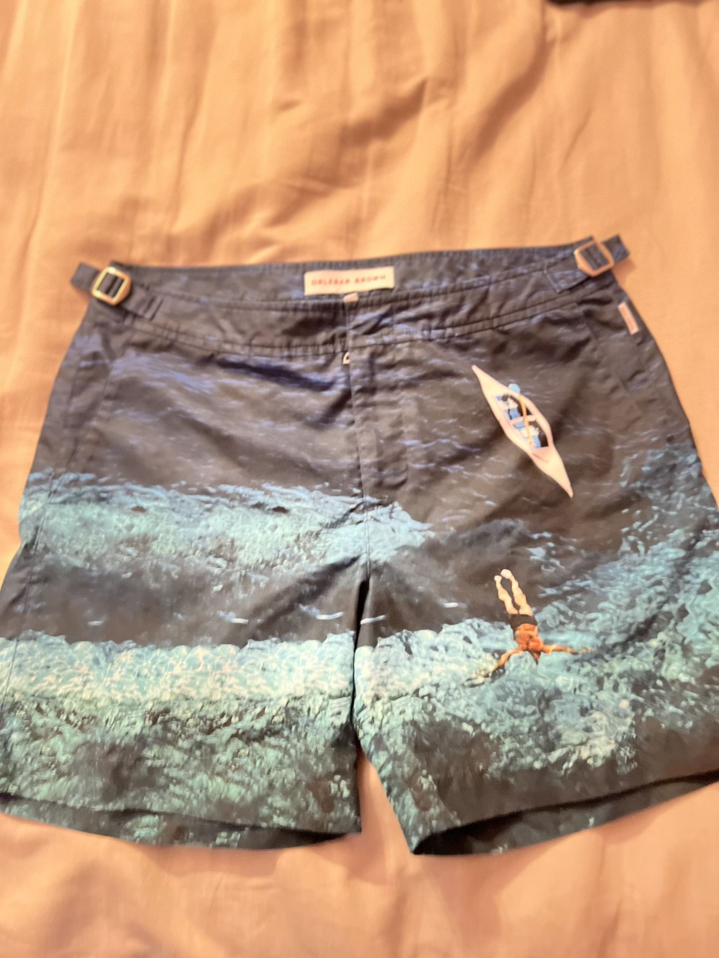 Orlebar Brown Deep Sea Mid-Length Swim Shorts