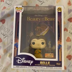 Funk pop VHS cover Belle