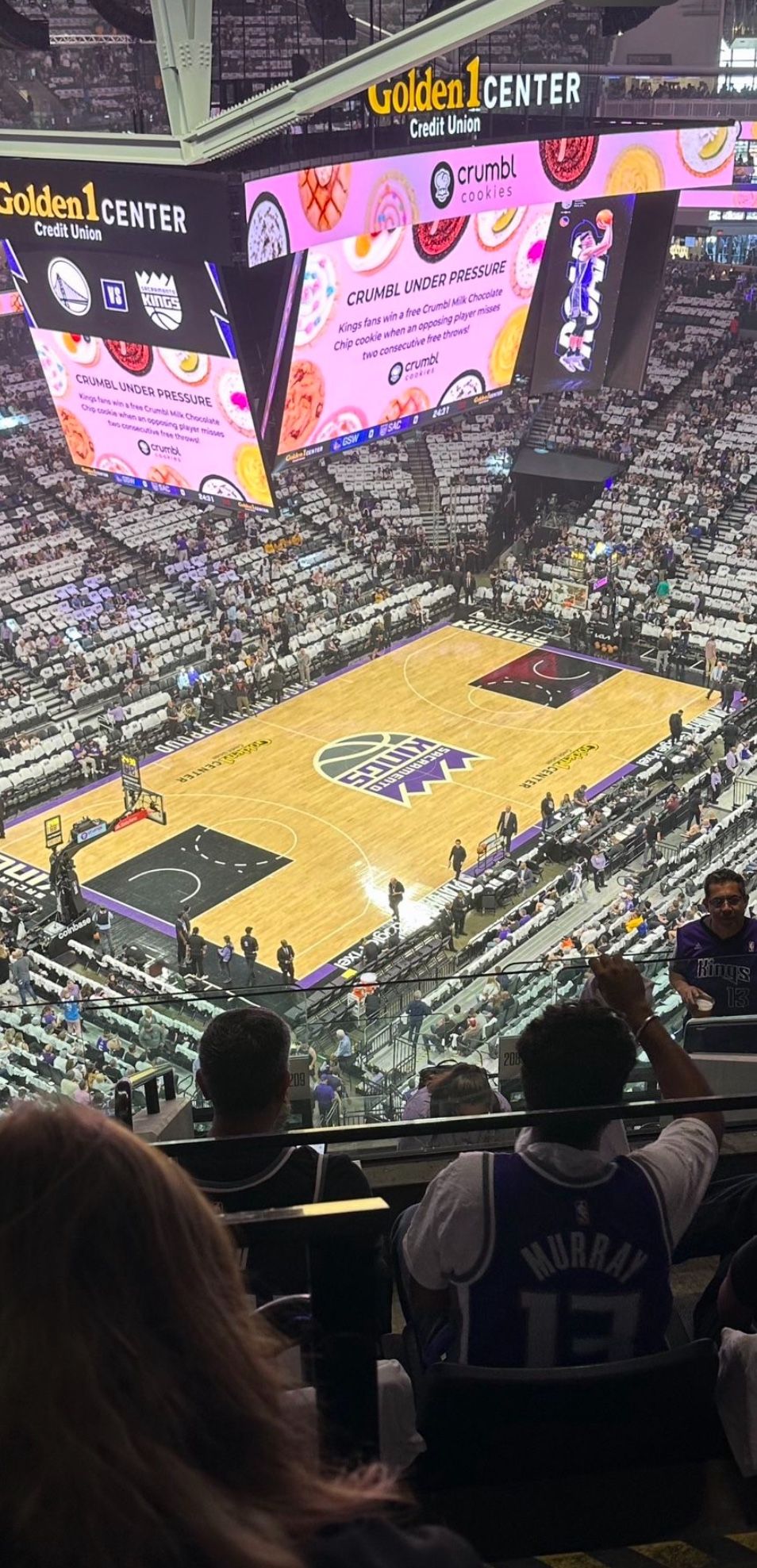 Kings Tickets For Every Home Game! Picture Is From The Seats!