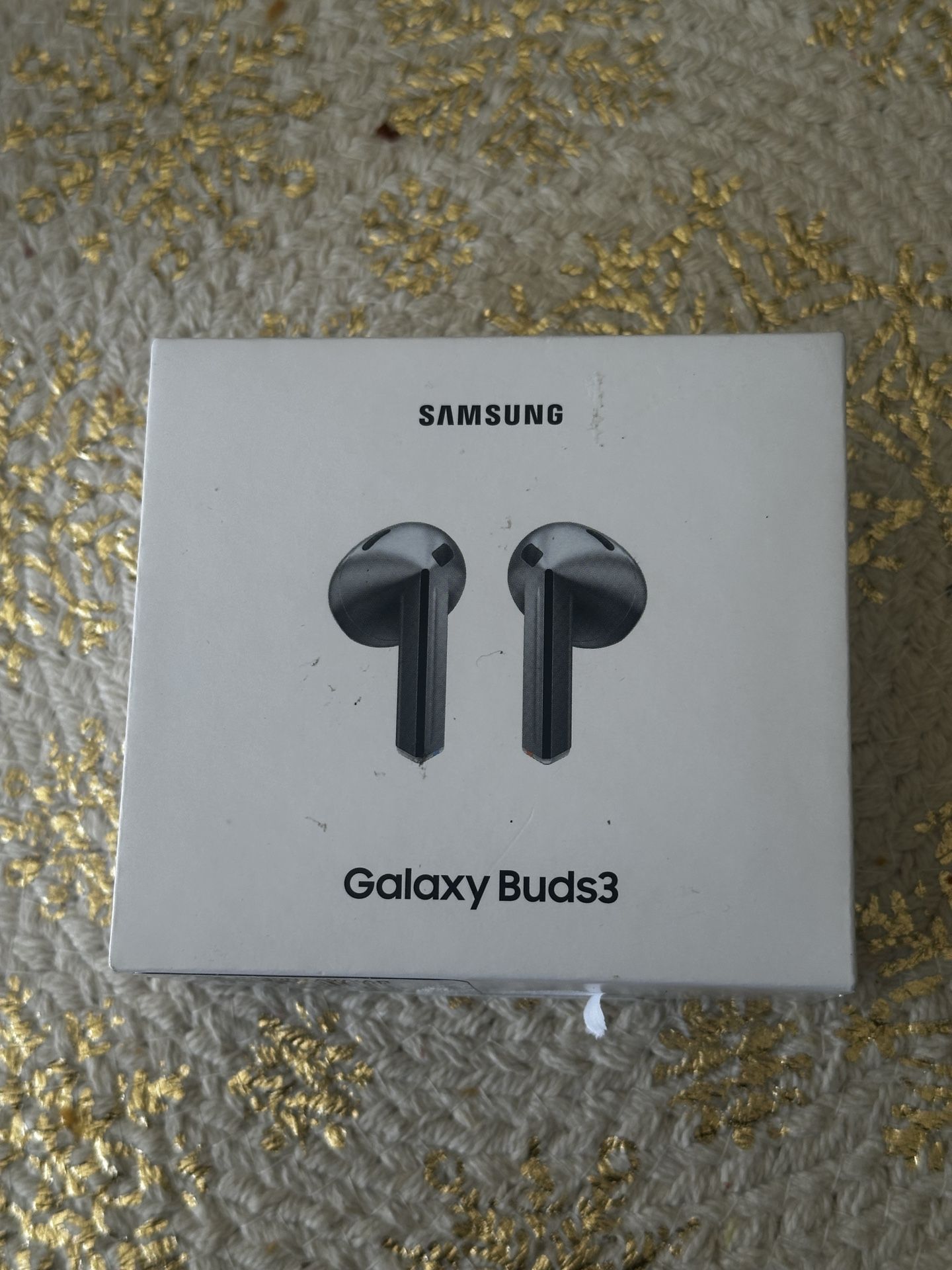 Samsung Galaxy Buds3 Wireless In Ear Earbuds with Charging Case, Silver
