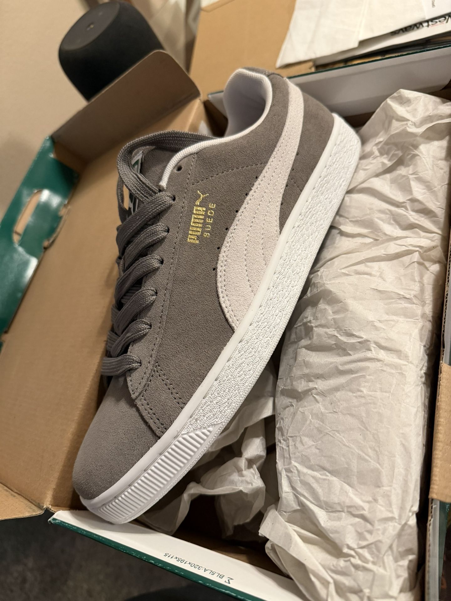 PUMA SUEDE CLASSIC GRAY NEW SZ11